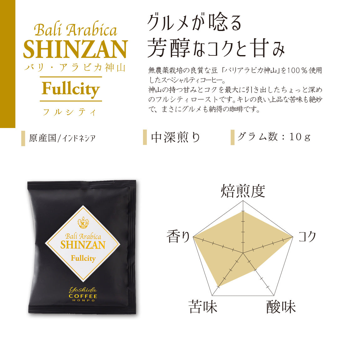 大阪 吉田珈琲本舗 コーヒードリップセット7種70袋入【Folio Sakura 心斎橋ホテル受取限定】